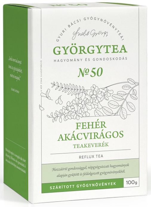 Györgytea Fehér Akácvirágos Teakeverék 100 g