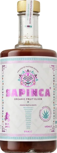 Sapinca Organic Root Elixír - BIO Vegyes gyökér- és gyümölcsital 495ml