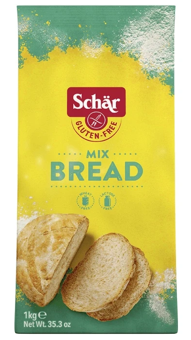 Schär MIX B kenyérliszt 1000g