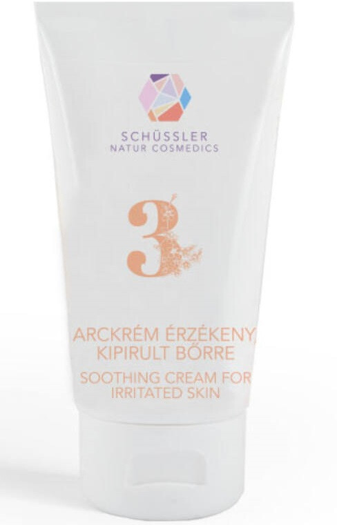 Nr.3 Schüssler natúr arckrém érzékeny, kipirult bőrre 75ml