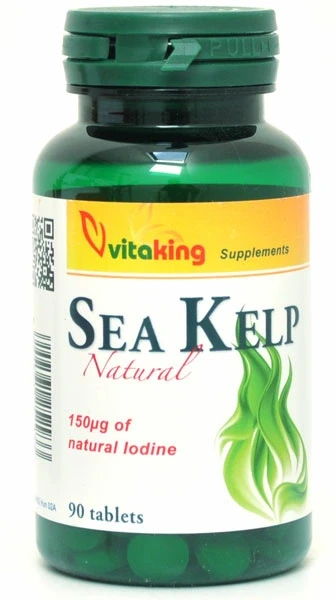 Sea Kelp tengeri moszat 90 db tabletta (Vitaking)