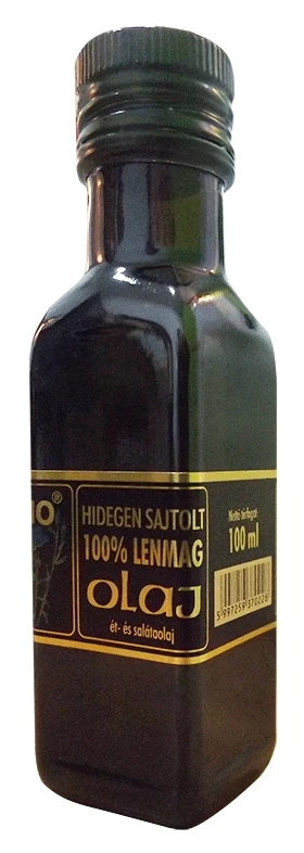 Solio Hidegen Sajtolt Lenmagolaj 100ml