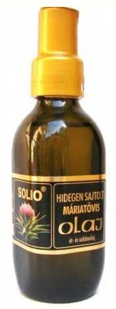 Solio Hidegen Sajtolt Máriatövismag olaj 100 ml