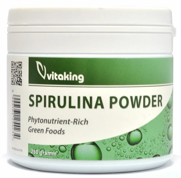 Spirulina alga por 250g (Vitaking)