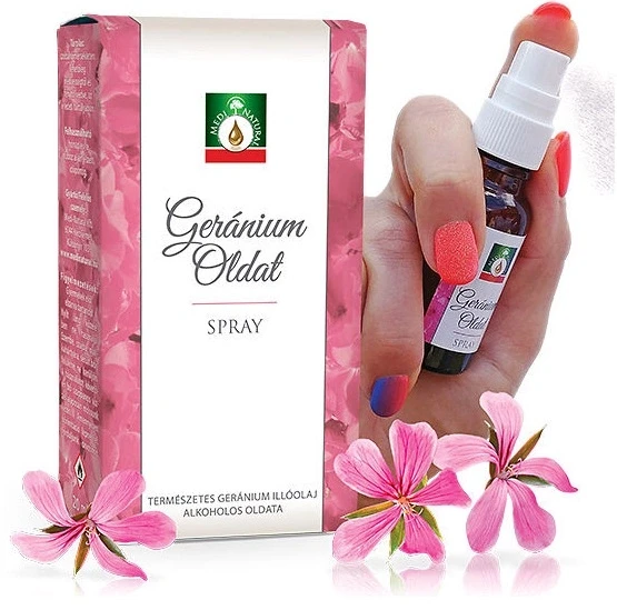 Medinatural Geránium oldat spray 20ml