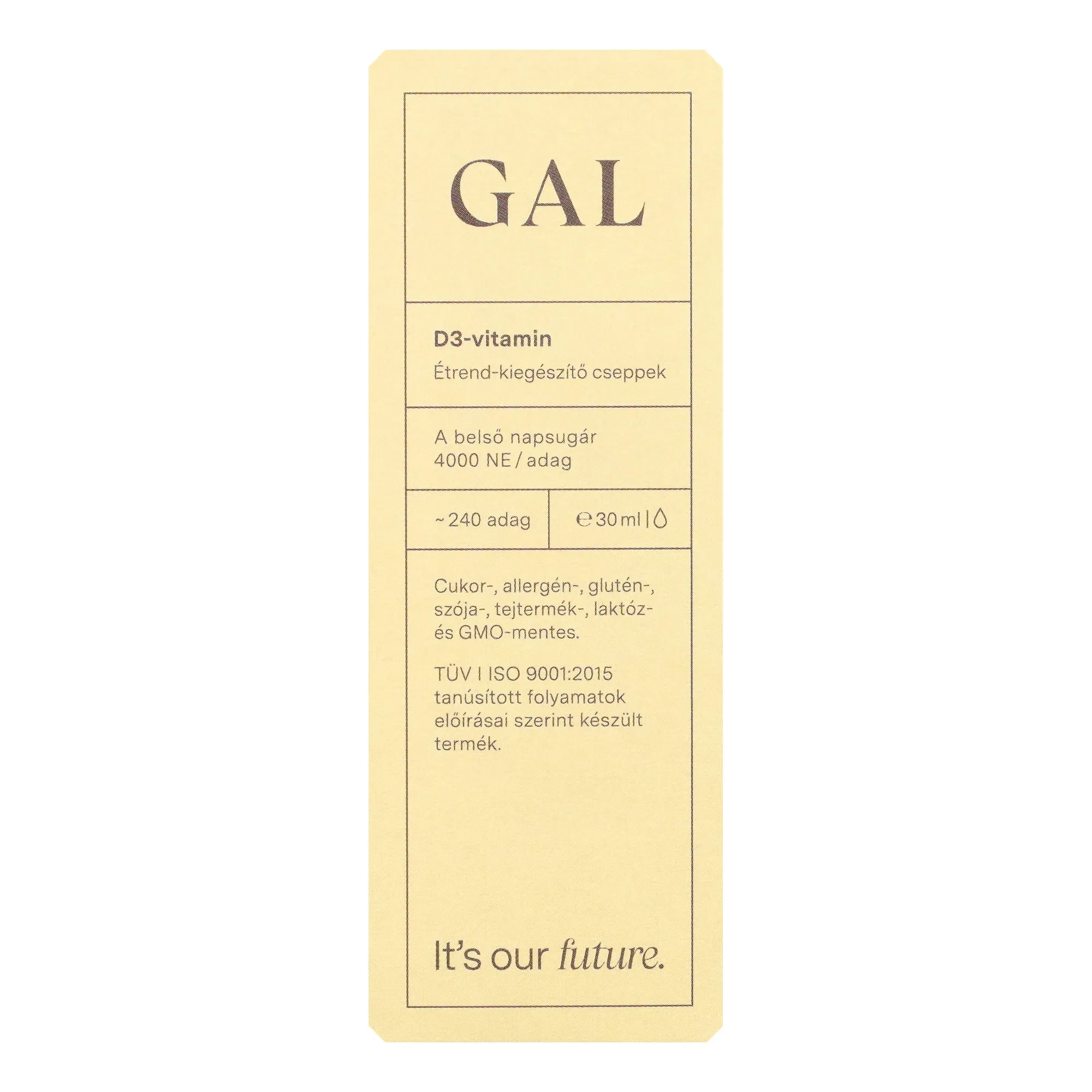 GAL D3 vitamin 30ml 4000NE ST.