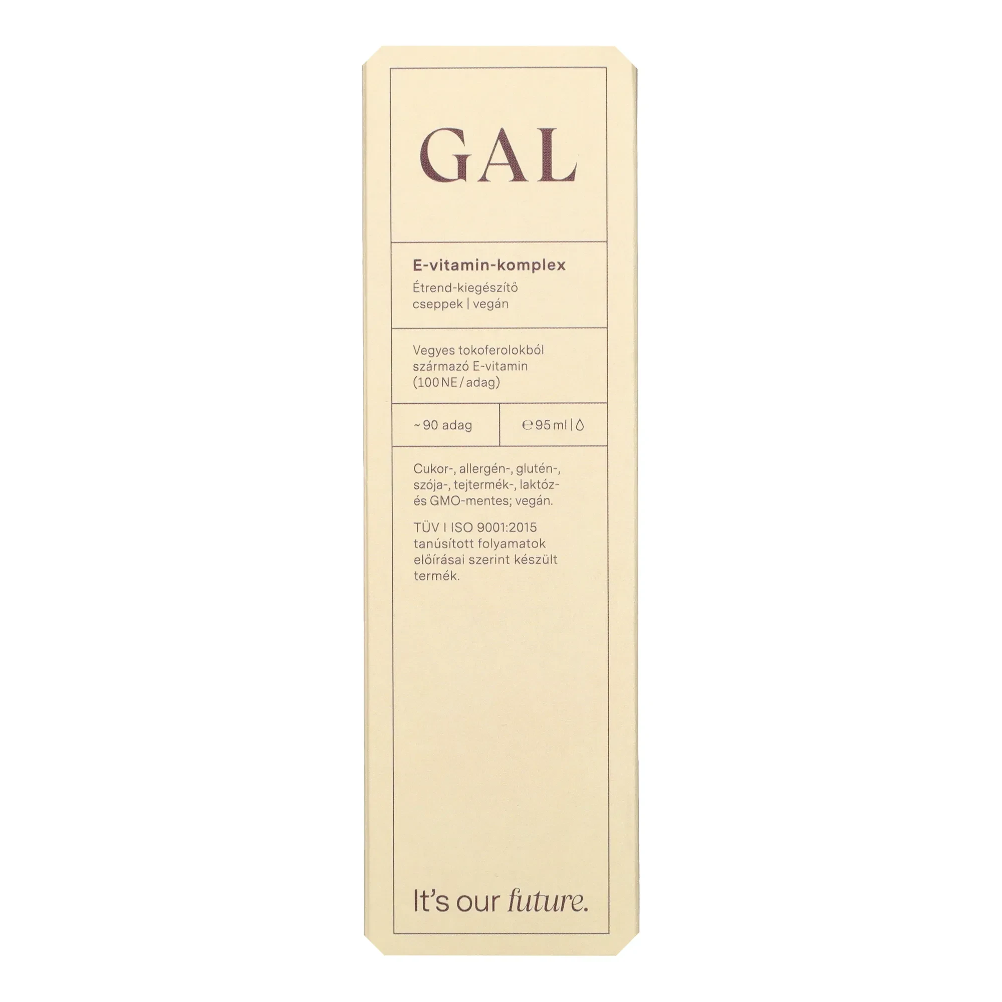 GAL E-vitamin komplex 95ml 100NE ST.