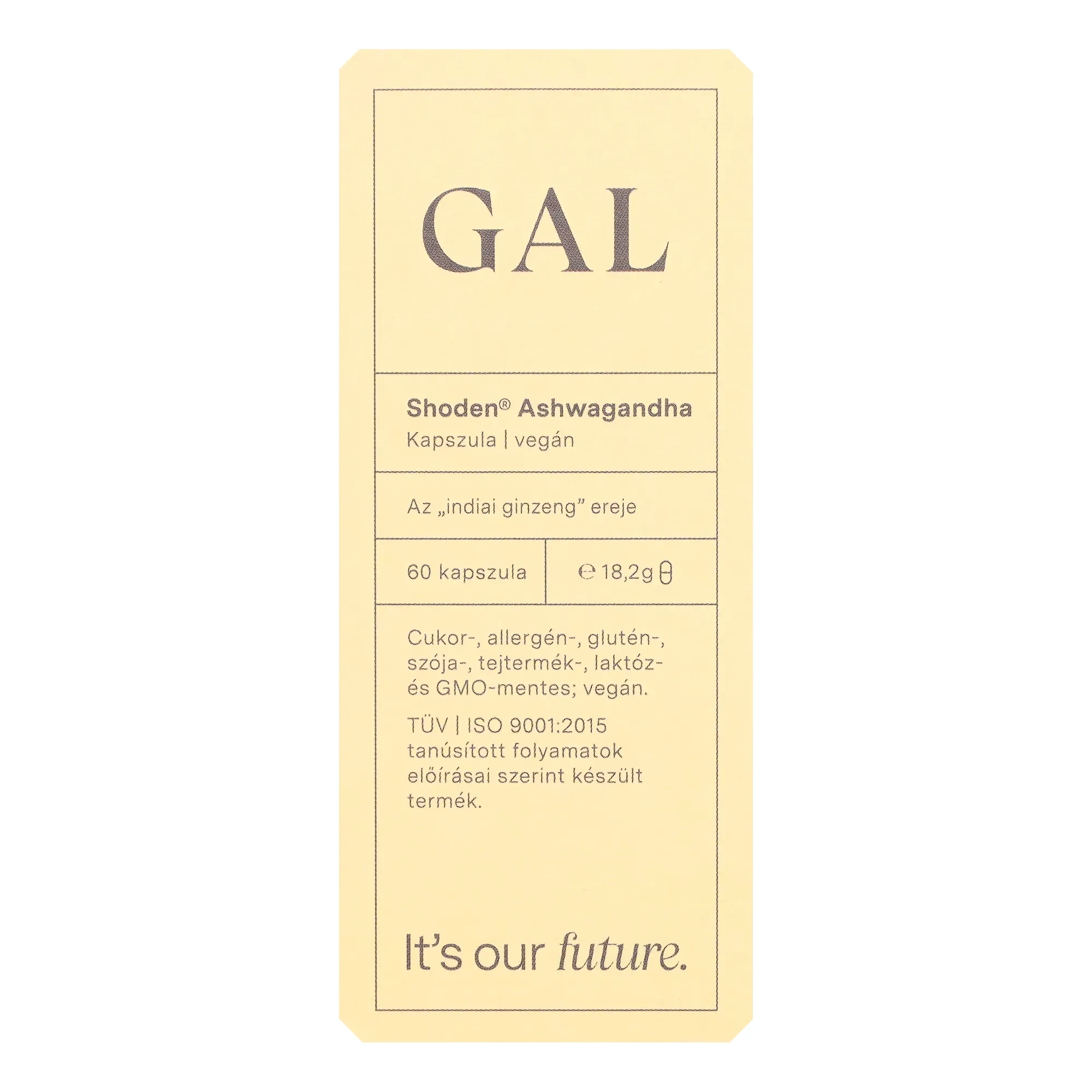 GAL Shoden Ashwagandha kapszula 60 db