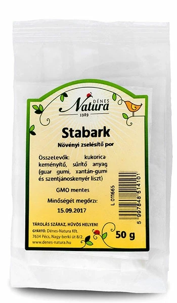 Stabark Növényi zselésítő por 50 g