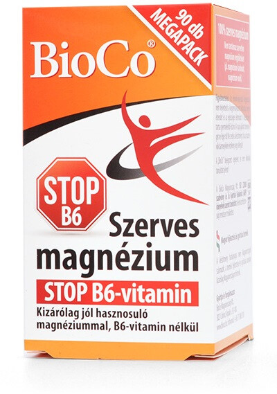 Bioco Szerves magnézium STOP b6-vitamin Megapack 90db