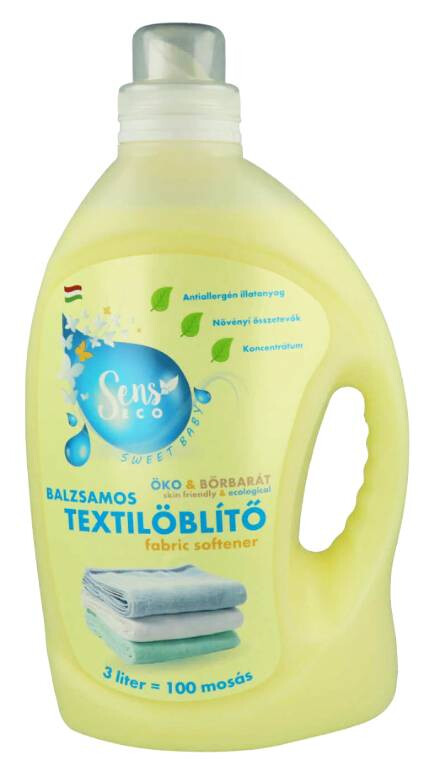 SensEco Sweet Baby balzsamos textilöblítő 3000 ml
