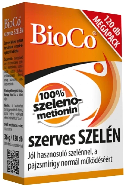 Szerves Szelén MegaPack tabletta 120 db (BioCo)