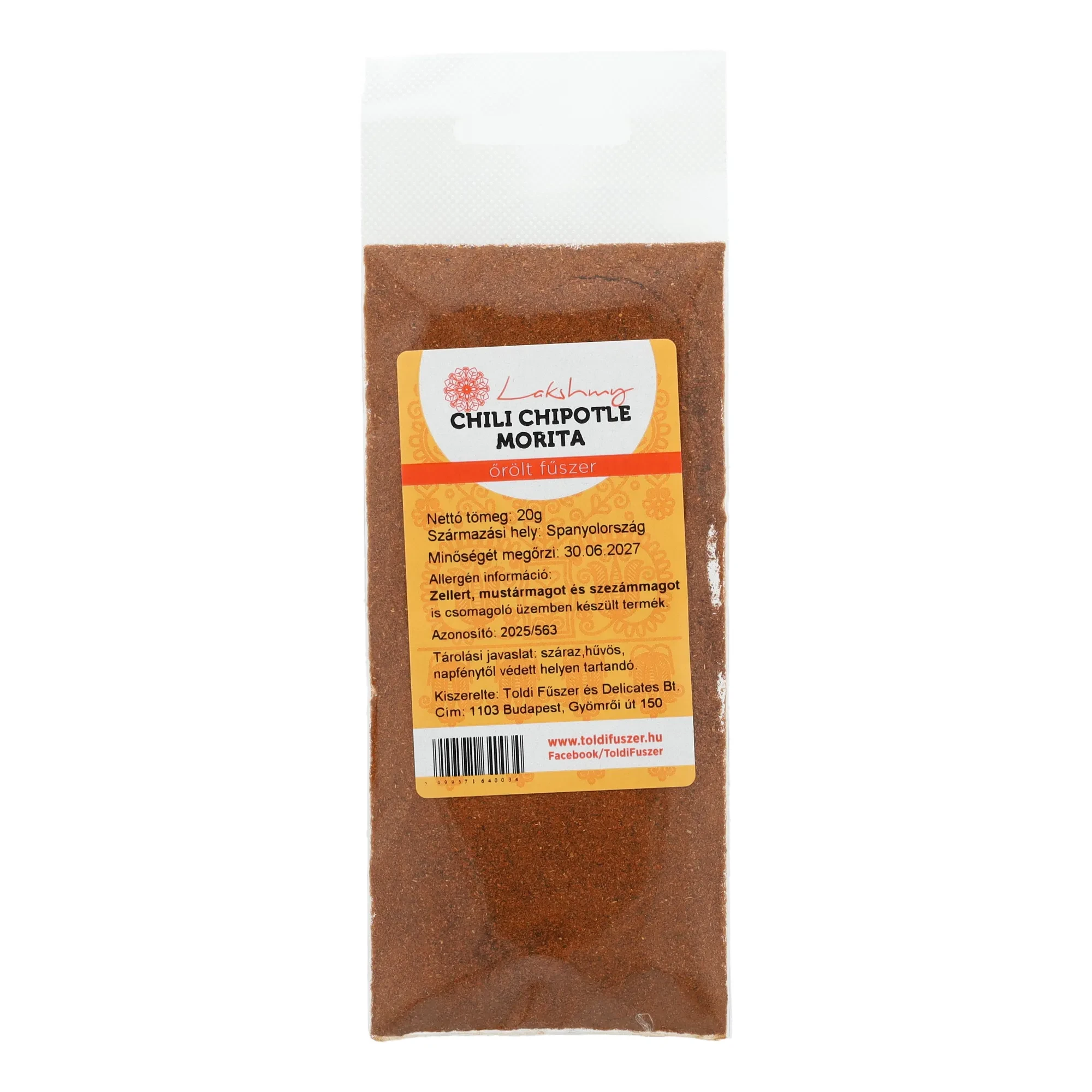 Chili Chipotle Morita őrölt 20g