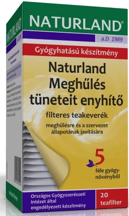NL Meghűlés tüneteit enyhítő filteres teakeverék 20db