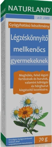 NL Légzéskönnyítő mellkenőcs gyermekeknek 70g