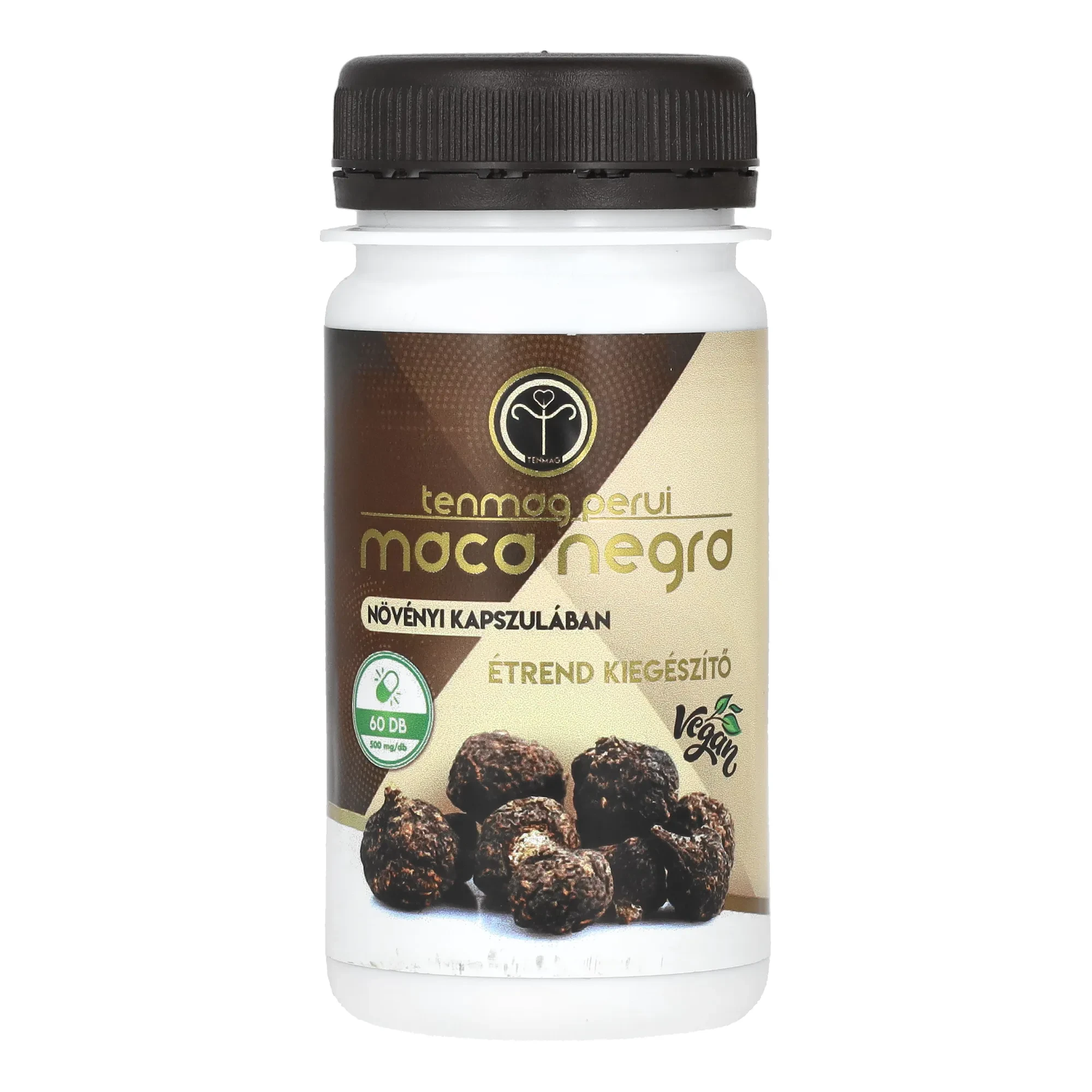 Tenmag Perui Maca Negra Növényi Kapszulában 500mg 60db