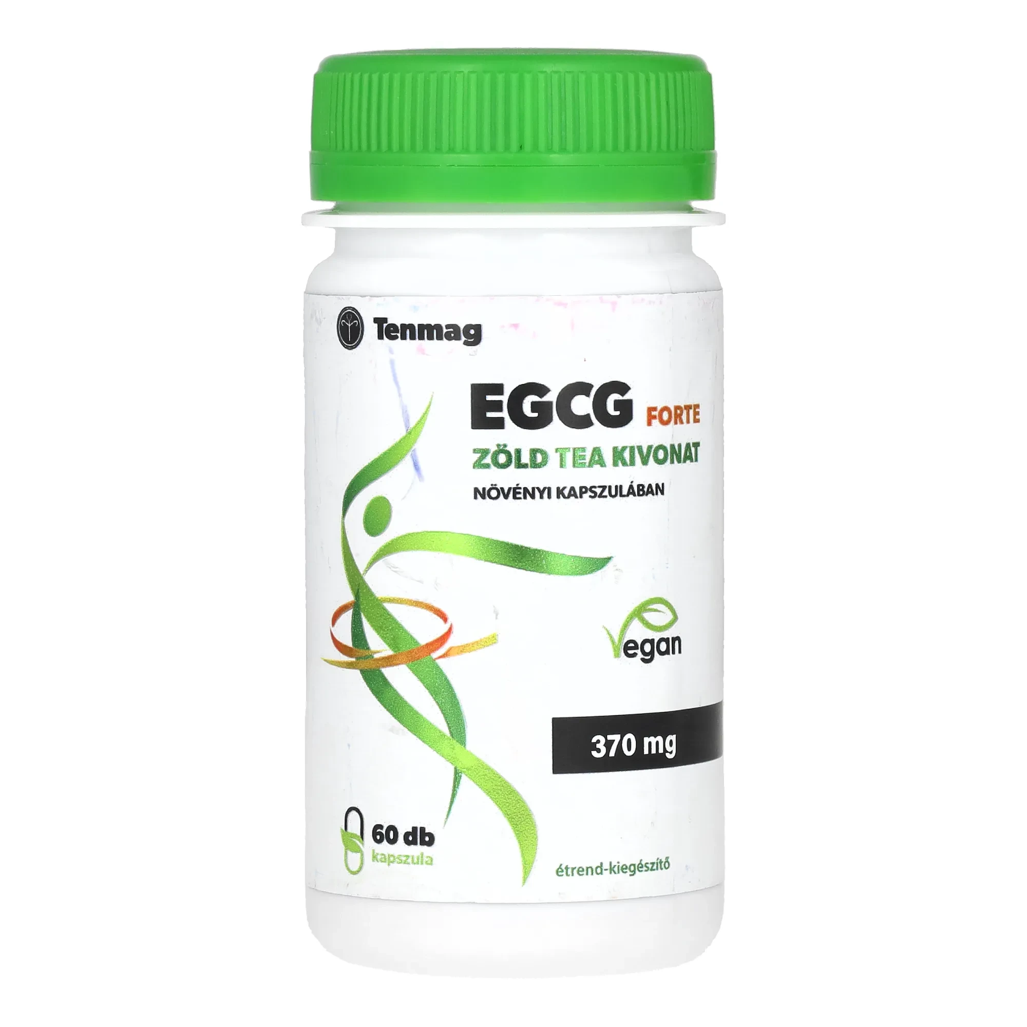 Tenmag EGCG Forte Zöld Tea Kivonat Növényi Kapszulában 370mg 60db