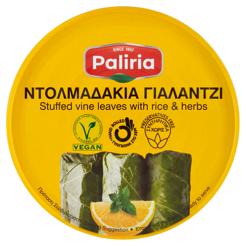 PALIRRIA Rizzsel Töltött Szőlőlevél 280 g