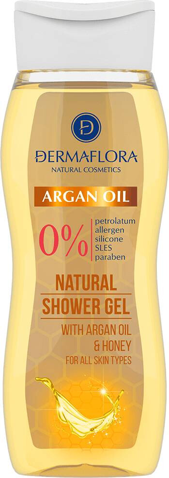 Dermaflora 0% tusfürdő argánolajjal (250 ml)