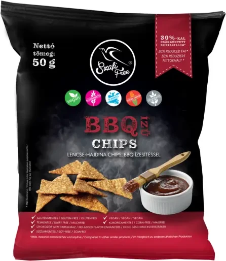 Szafi Free BBQ ízű chips (gluténmentes) 50 g