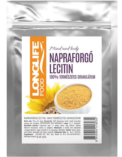 LongLife Napraforgó Lecitin 100 g