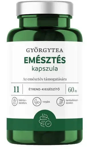 Györgytea Emésztés Kapszula 60db