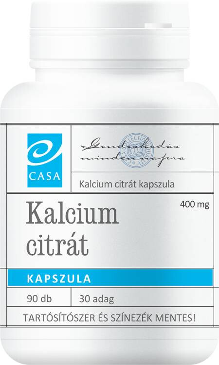 CASA Kalcium Citrát kapszula 90 db