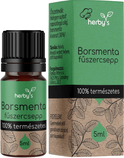 Herby's Borsmenta fűszercsepp 5ml