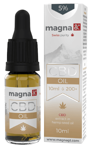 Magna G&T Szájápolási termék 5% CBD (kendermagolajban) 10ml