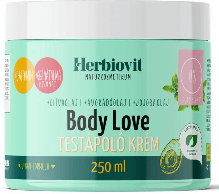 Herbiovit Body Love testápoló krém 250 ml