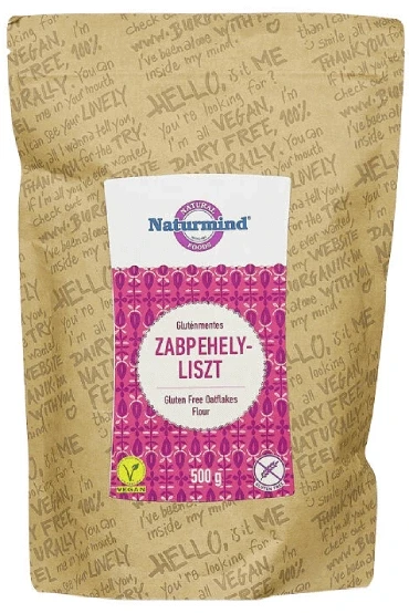Naturmind Gluténmentes Zabpehelyliszt 500 g