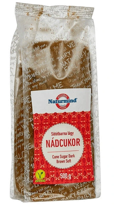 Naturmind Natúr Nádcukor lágy sötét barna 500 g