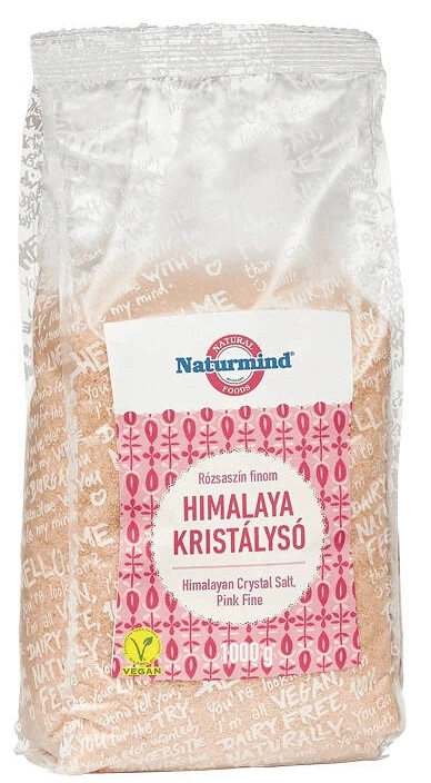 Naturmind Himalája só finom rózsaszín 1kg
