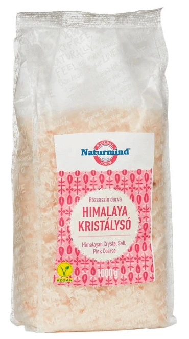 Naturmind Himalája só durva rózsaszín 1kg