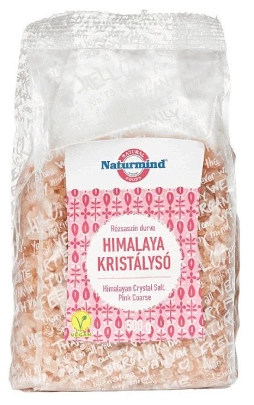 Naturmind Himalája só durva rózsaszín 500g