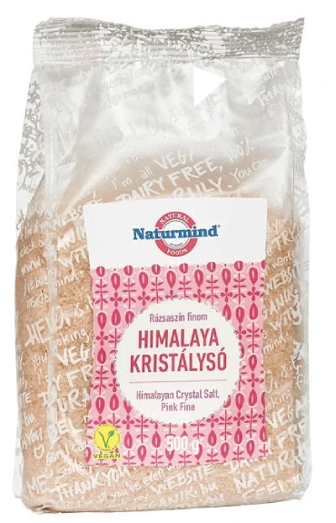 Naturmind Himalája só finom rózsaszín 500g