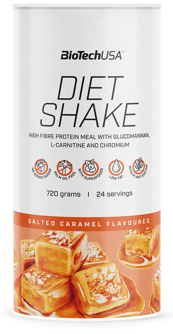 BioTech USA Diet Shake - sós karamell (720 g)
