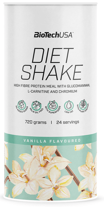 BioTech USA Diet Shake - vanília (720 g)