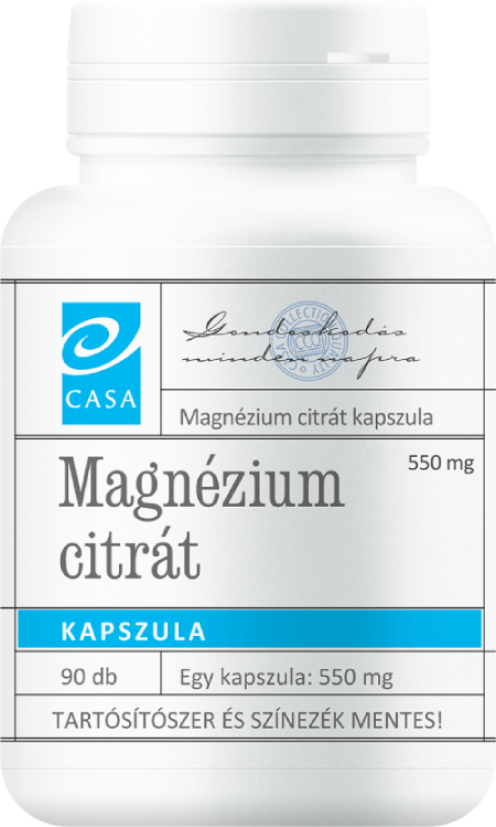 CASA Magnézium Citrát kapszula 90 db