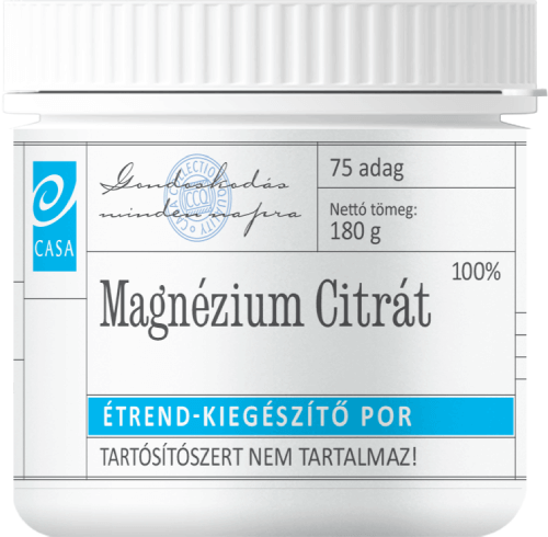 CASA Magnézium Citrát italpor 180 g