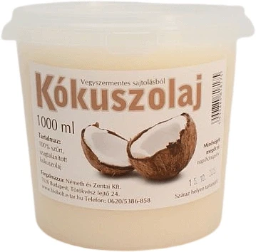Szűrt Kókuszolaj 1000ml