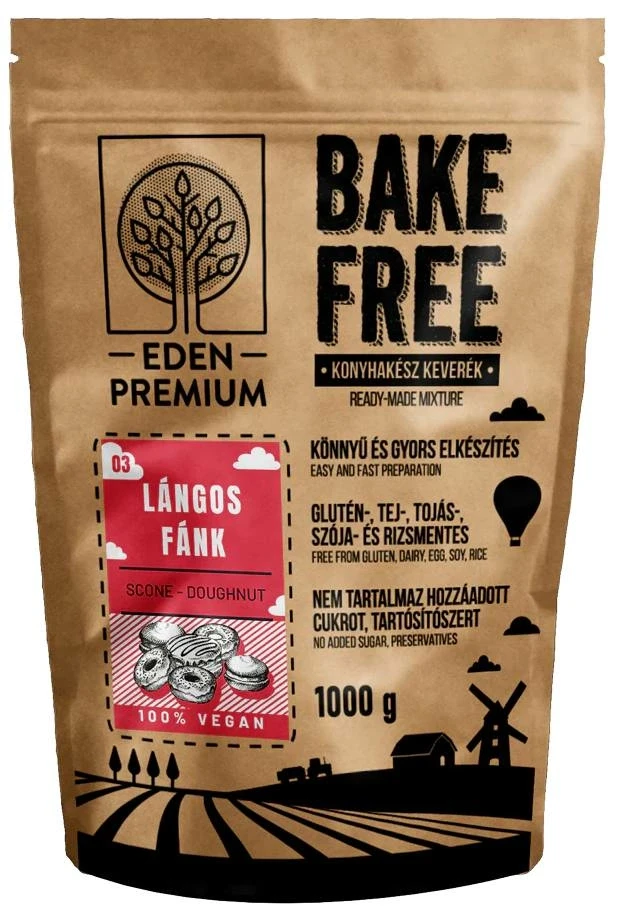 EDEN PREMIUM Bake-Free Lángos-Fánk lisztkeverék 1000g