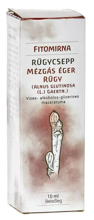Fitomirna Mézgás Éger rügycsepp 10ml