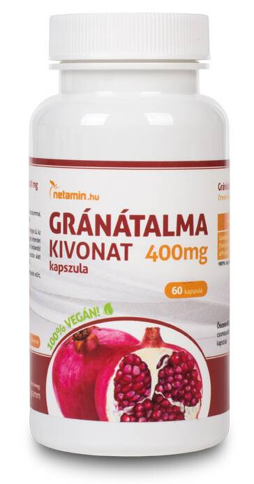 Netamin Gránátalma-kivonat 400 mg kapszula 60db
