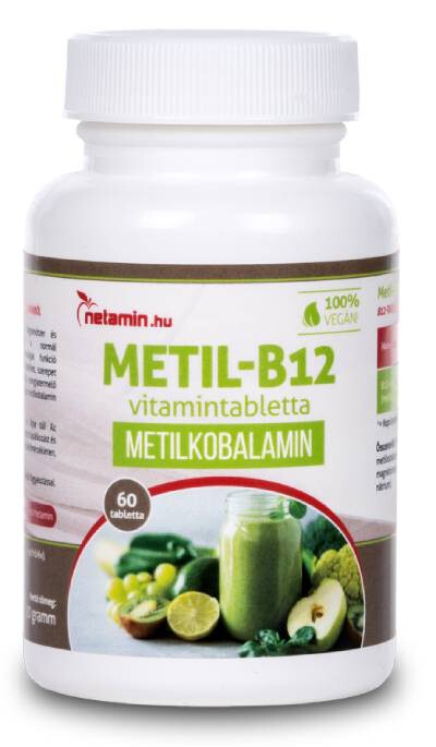 Netamin Metil-B12 vitamintabletta 60db