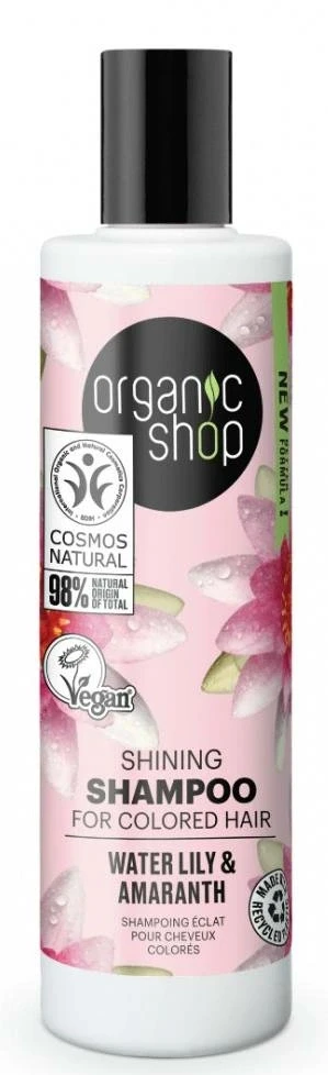 Organic Shop sampon bio shea vajjal és liliommal 280 ml