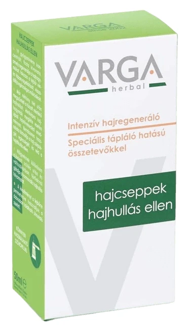 Varga hajcseppek hajhullás ellen 50ml