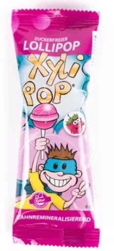 Xyli Pop cukormentes nyalóka 100 % Xilittel édesítve 1 db