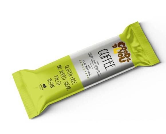 Health Market Good4You Kávés szelet kókusztejes csokoládéval, édesítőszerekkel 25 g