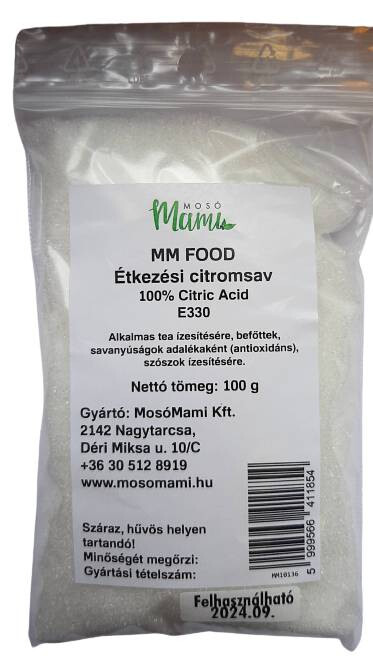MosóMami Food - Étkezési citromsav 100g
